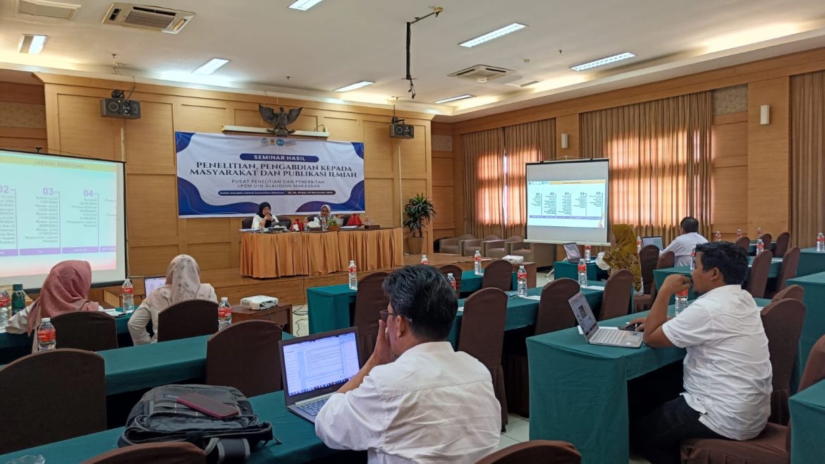 WhatsApp Image 2024-11-24 at 17.55.07 LP2M UIN Alauddin Makassar Gelar Seminar Hasil Penelitian, Pengabdian Masyarakat dan Publikasi ilmiah Tahun 2024