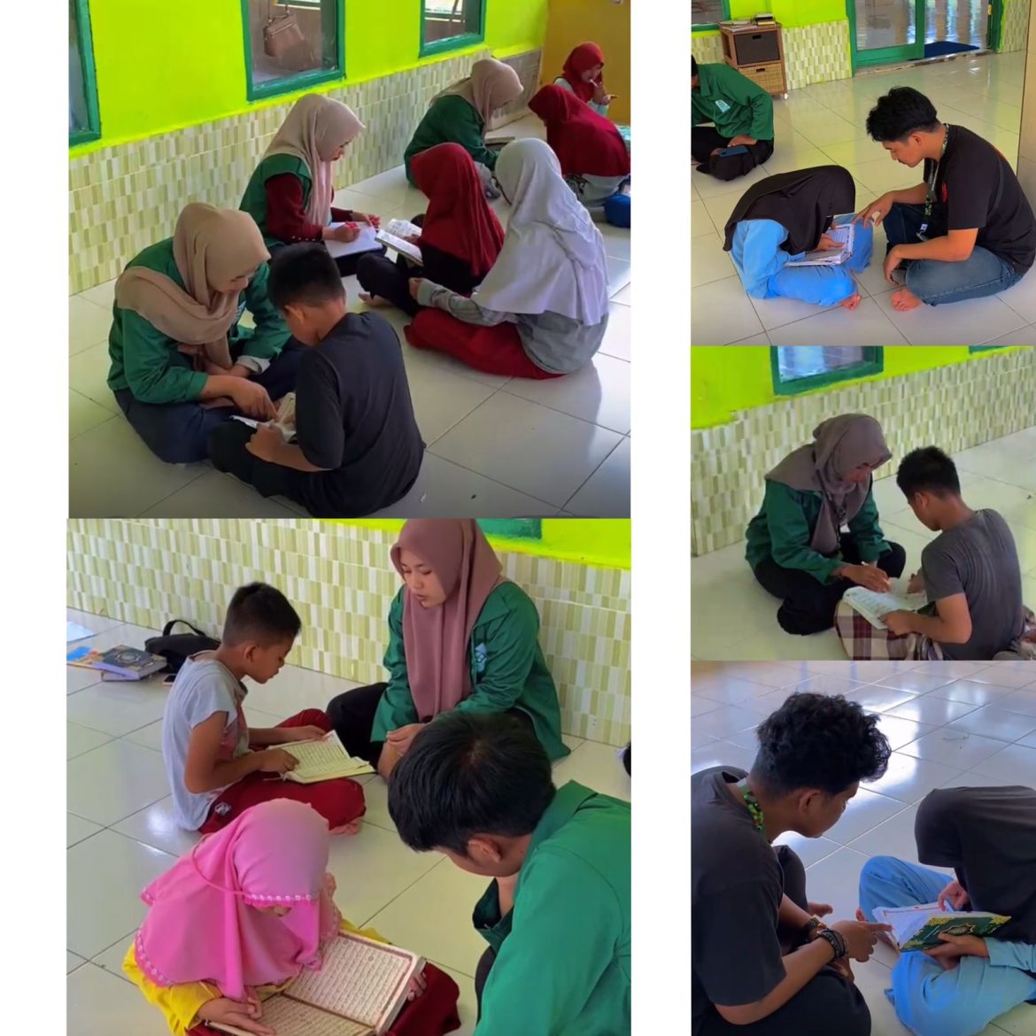 Kegiatan mengajar di TPQ