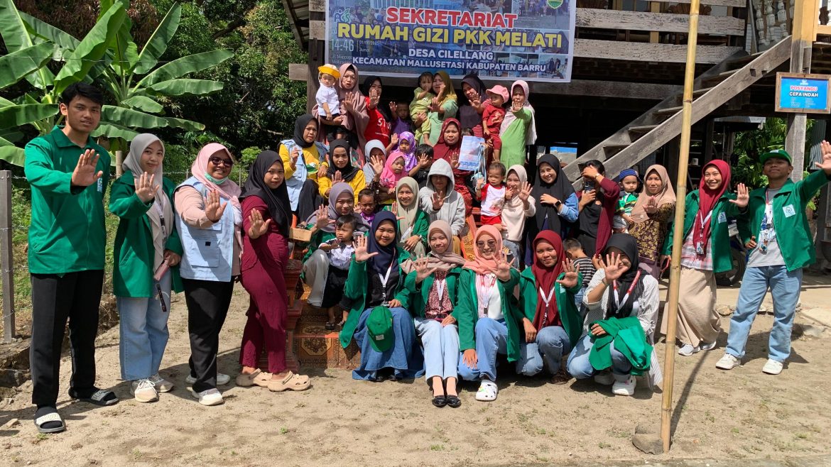 Edukasi Sehat: Mahasiswa KKN Angkatan 77 Ajak Warga Optimalkan Daun Kelor Lawan Stunting