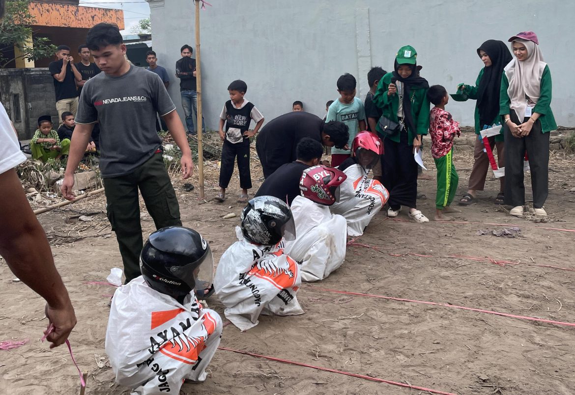 Meriah! Mahasiswa KKN UINAM Angkatan 77 Hidupkan Semangat Kemerdekaan Lewat Festival Barakka’