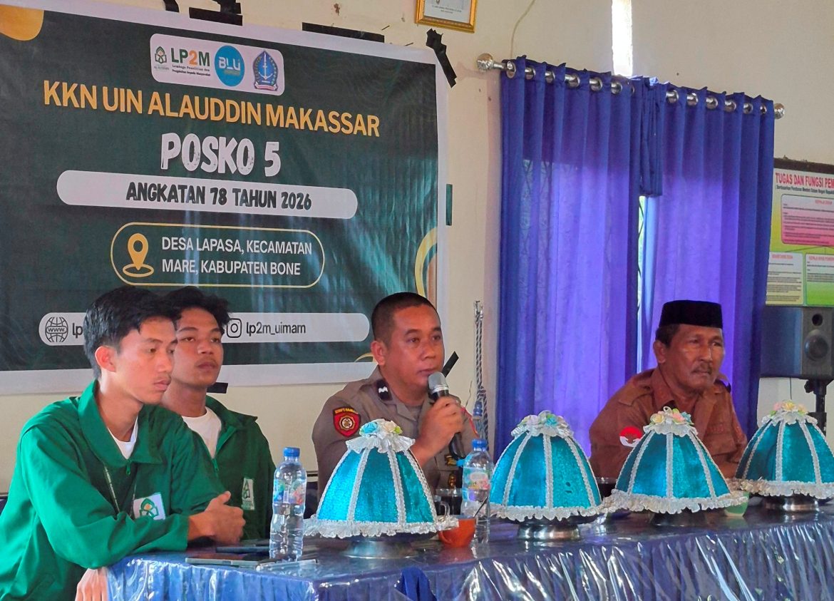 Langkah Nyata Mahasiswa KKN 78 UIN Alauddin Makassar, Program Unggulan Dipaparkan di Lapasa Bone