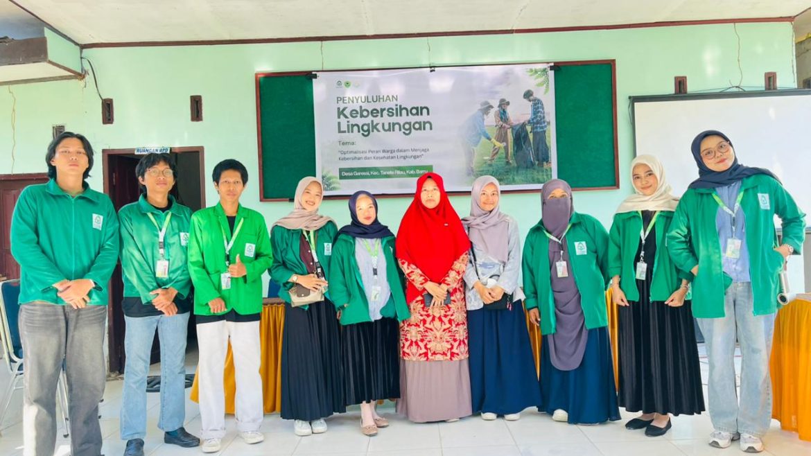 Soroti Permasalahan Sampah, KKN UIN Alauddin Makassar bersama Dinas Lingkungan Hidup Gelar Penyuluhan Kebersihan Lingkungan di Desa Garessi
